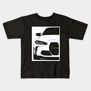 G80 G81 G82 M3 M4 car drift, motorsport & tuning fan Kids T-Shirt